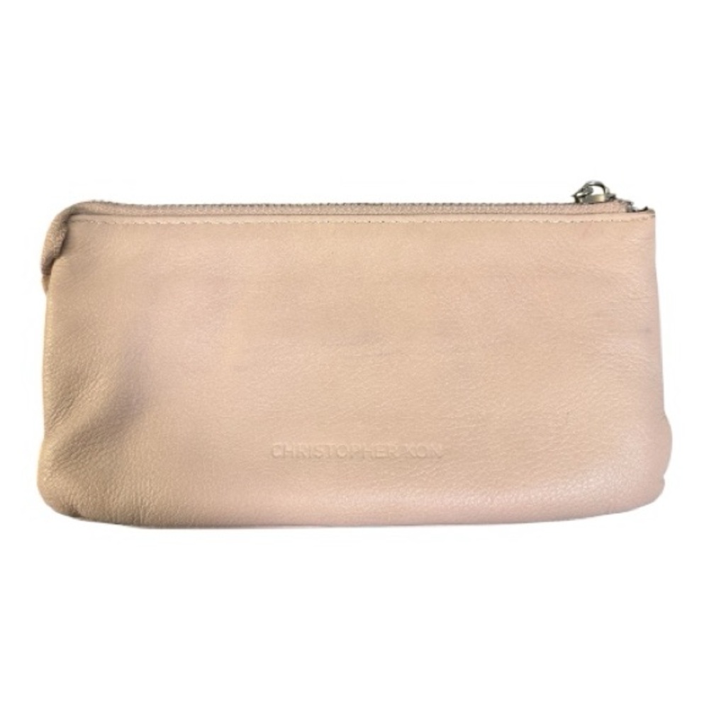 Christopher Kon blush Leather wallet